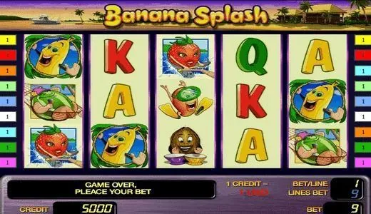 BananaSplash — игровой автомат